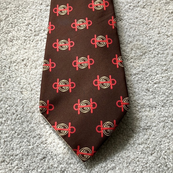 Vintage Gucci Silk Tie - Picture 1 of 3